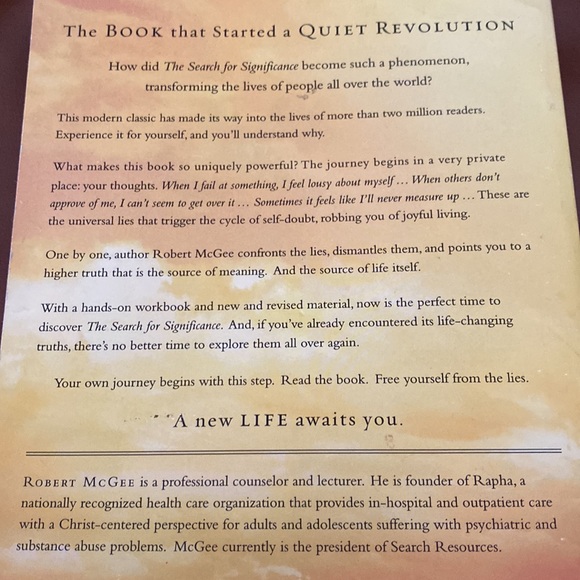 Paperback Book - The Search For Significance - Picture 3 of 7